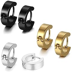 B-3PCS-Black+Silver+Gold