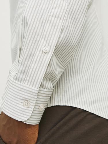 JACK & JONES Herren Jjjoe Print Shirt Ls Aw24 Freizeithemd, Crockery, S – Ansicht 5
