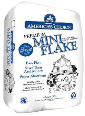 AMERICAN WOOD FIBERS Mini Flake 3.0Cuft Pine Shavings, 3 cu. ft