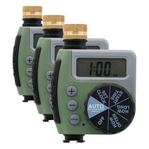 Image of Orbit 62056 One Outlet Single-Dial Hose Faucet Timer (Pack of 3)
