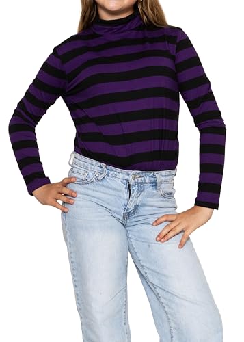 Image of STRETCH IS COMFORT Girl's Oh So Soft Long Sleeve Turtleneck | Youth Size 2-16