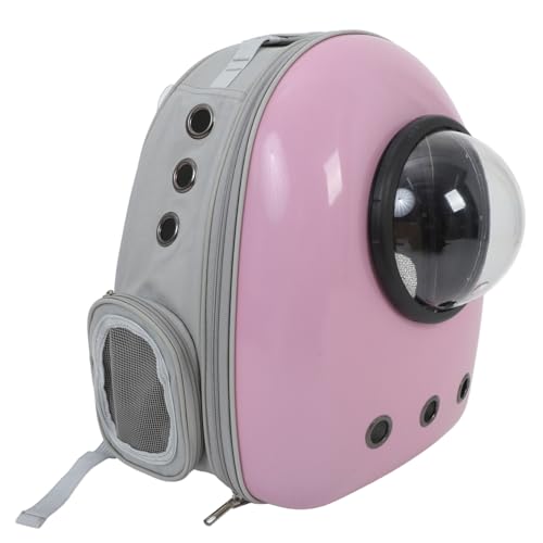 GRIRIW Portable Pet Backpack Comfortable Straps for Cats Dogs Lightweight Travel Backpack Ventilation Safety Features