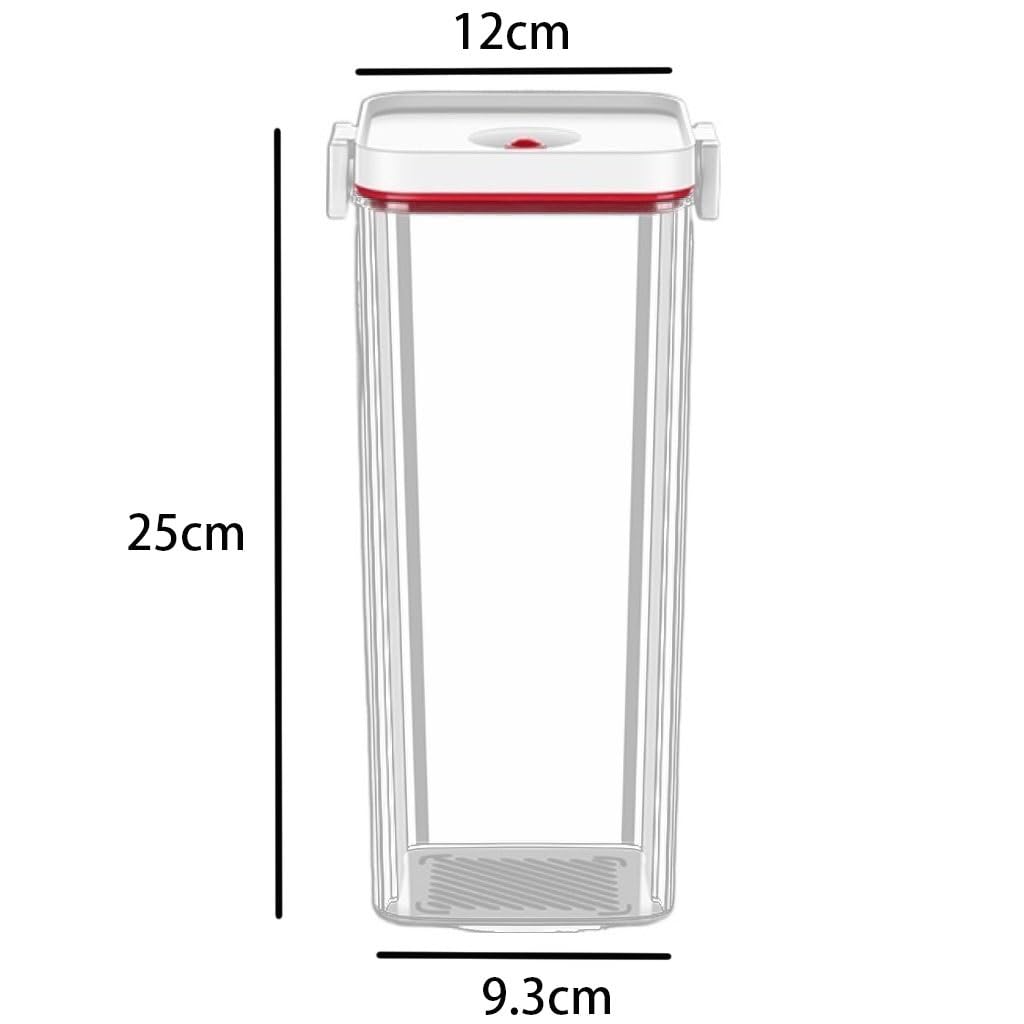 Recipientes para Alimentos Caja de conservación al vacío, caja eléctrica sellada, caja for el frigorífico de frutas, caja for almacenar granos varios de cocina para Refrigerador Frutas Vegetales ( Col