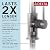 Delta Rhett Pro Style Commercial Kitchen Faucet with Pull Down Sprayer, Single Hole Matte Black Kitchen Sink Faucet, Single Handle, Matte Black 18829-DST