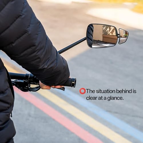 Espejos para Bicicleta y Scooter con Rotación Ajustable de 360 Grados 4