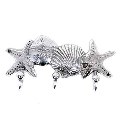 DEI Metal Shell Wall Hooks, 7"