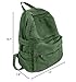 IAUGO Canvas Backpack for Women Cute Backpack for Women Vintage Laptop Aesthetic Knapsack-Army Green
