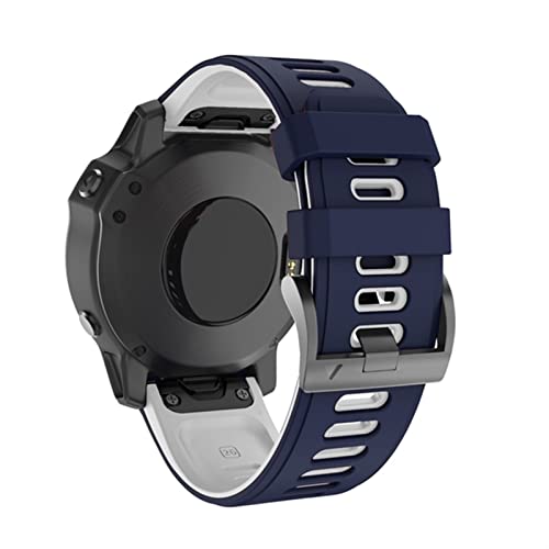 QSYJCCXDL Correa de reloj inteligente para Fenix 6 6X 7X 7 5X 5 5S 3 3HR Forerunner 935 945 Correa de liberación rápida de silicona 22 26 mm