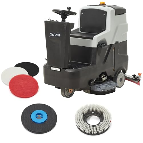 Dapper Supply 30 inch Ride-On Scrubber