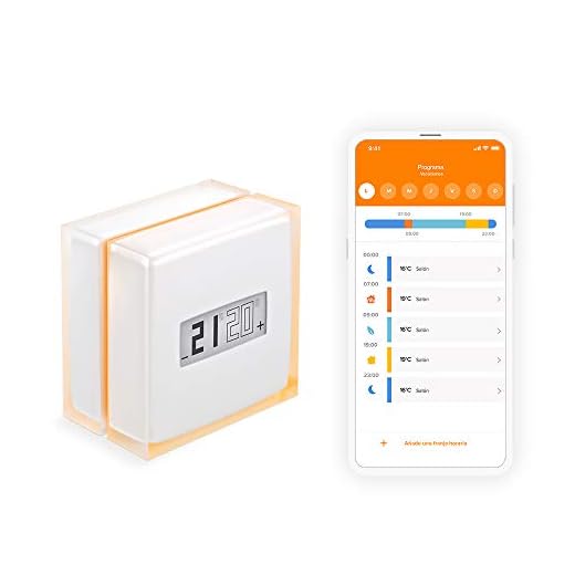 Netatmo NTH-ES-EC Termostato Wifi Inteligente para caldera individual