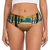 Mélange de tissus de qualité supérieure : fabriqué à partir d'un mélange doux et durable de 95 % de polyester et 5 % d'élasthanne, ces slips Hello Autumn pour femme offrent un étirement dans les quatre sens pour un confort ultime et une rétention de forme. Le matériau est léger et respirant, assurant un ajustement non restrictif qui bouge avec vous tout au long de la journée. Ce produit lavable et ne rétrécit pas pour les femmes conserve sa qualité après plusieurs lavages, ce qui en fait un choix fiable pour un usage quotidien