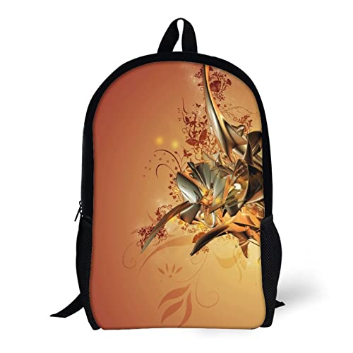 Sac à dos imprimé en 3D avec grand compartiment imperméable - 5