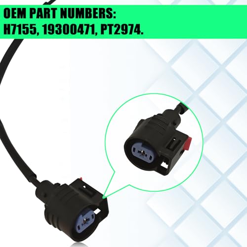 Starter Pigtail Connector Harness Plug para Chevrolet Reemplazo 19300471, Conector de arnés para solenoide de arranque PT2974 H7155 para Chevy Silverado GMC Sierra Cadillac Escalade Dodge miniatura 5
