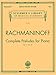 Sergei Rachmaninoff - Complete Preludes, Op. 3, 23, 32 | Advanced Piano Collection | Schirmer Library of Classics Volume 2001 | NFMC 2024-2028 Selection