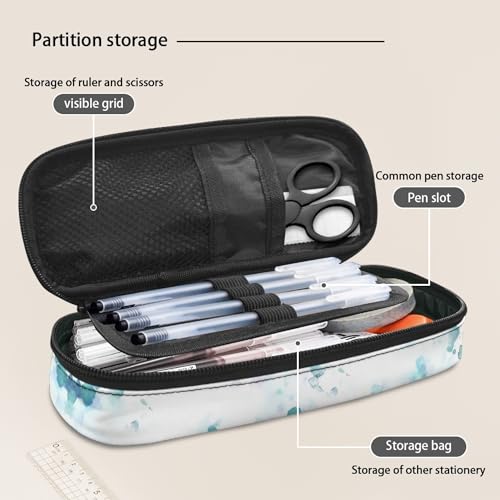 Image of Sea Turtle Pencil Cases for Adults Kids Pen Bag School Pencil Pouch Pen Holder Portable Pen Case Storage Pouches Travel Gifts Office Supplies