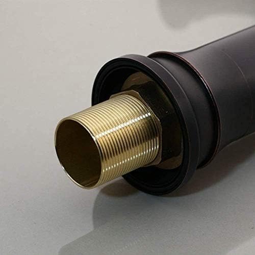 Kitchen Taps Faucet Black Ball Bathroom Basin Swivel Electricity Spout Platform Mount Sink Vanity Mixer Tap