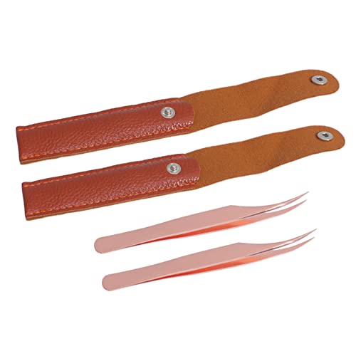 balacoo Stainless Steel Eyebrow Makeup Set Dedicated Clips for Eyelash Extension