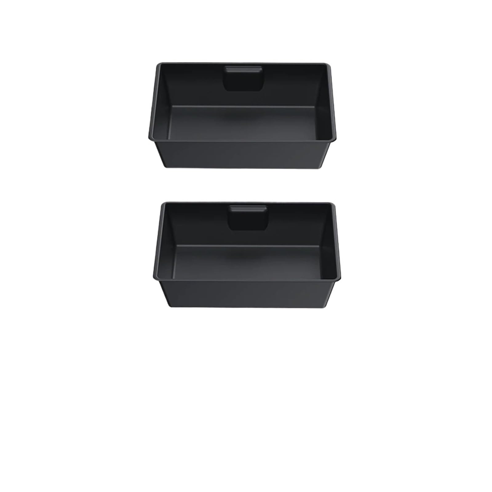 HLJNLVBN Car Interior Sticker For Tesla For Model For Y For Juniper 2025 Under Seat Storage Box Car Interior Drawer Type Organizer(2Rear-ABS 2PIECES)
