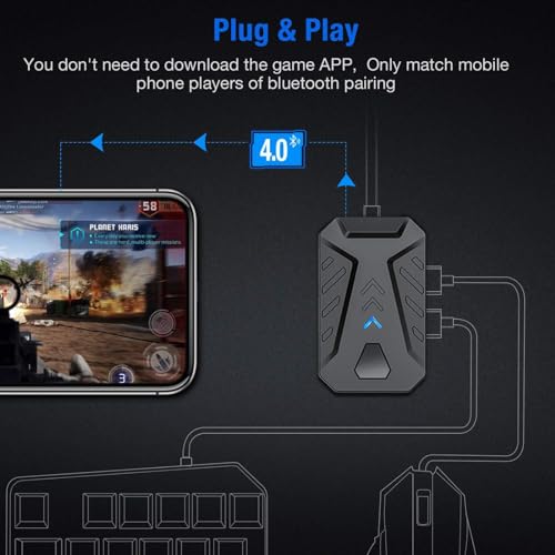 Teclado Gamer y Mouse Combo Gugxiom USB para Móvil miniatura 2