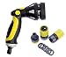 Garden Hose Hand Sprayer Nozzle - Professional Quality Spray Gun Heavy Duty 8 Pattern Spray Settings for High Pressure & Adjustable Water Flow (Set of 5 Pc)