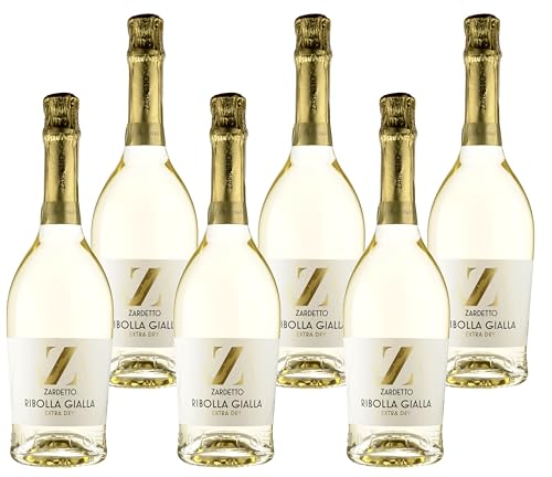 Zardetto Ribolla Gialla spumante Extra Dry Vsq - Cartone da 6 x 750 ML