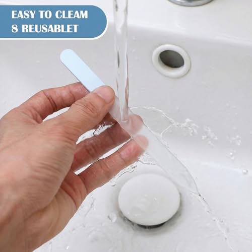 Wanmu 2 limas de uñas profesionales, lima de uñas de cristal, lima de uñas con estuche, superficie de cristal de doble cara, limas de uñas, herramienta de manicura profesional para mujeres - imagen 7