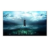 yhyxll Beliebtes Online-Spiel Bioshock Poster HD-Druck Leinwandbild Wohnzimmer Bilder Dekoration Druck auf Leinwand-50X100Cm Kein Rahmen