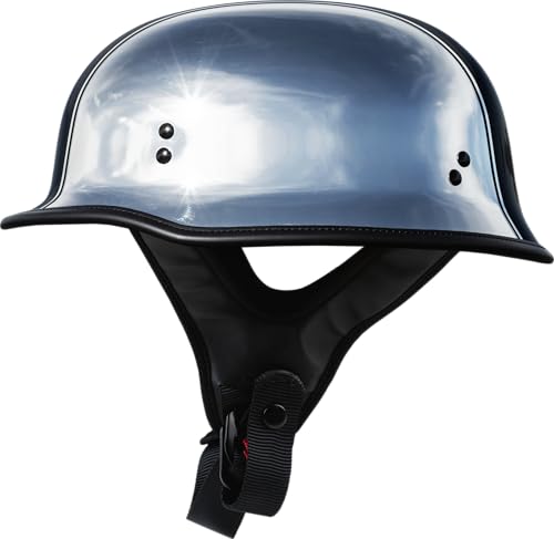 Highway 21 9mm Helmet (Chrome, 2X-Large) - FMVSS 218 Approved Highway 21 9mm Helmet (Chrome, 2X-Large) - FMVSS 218 Approved