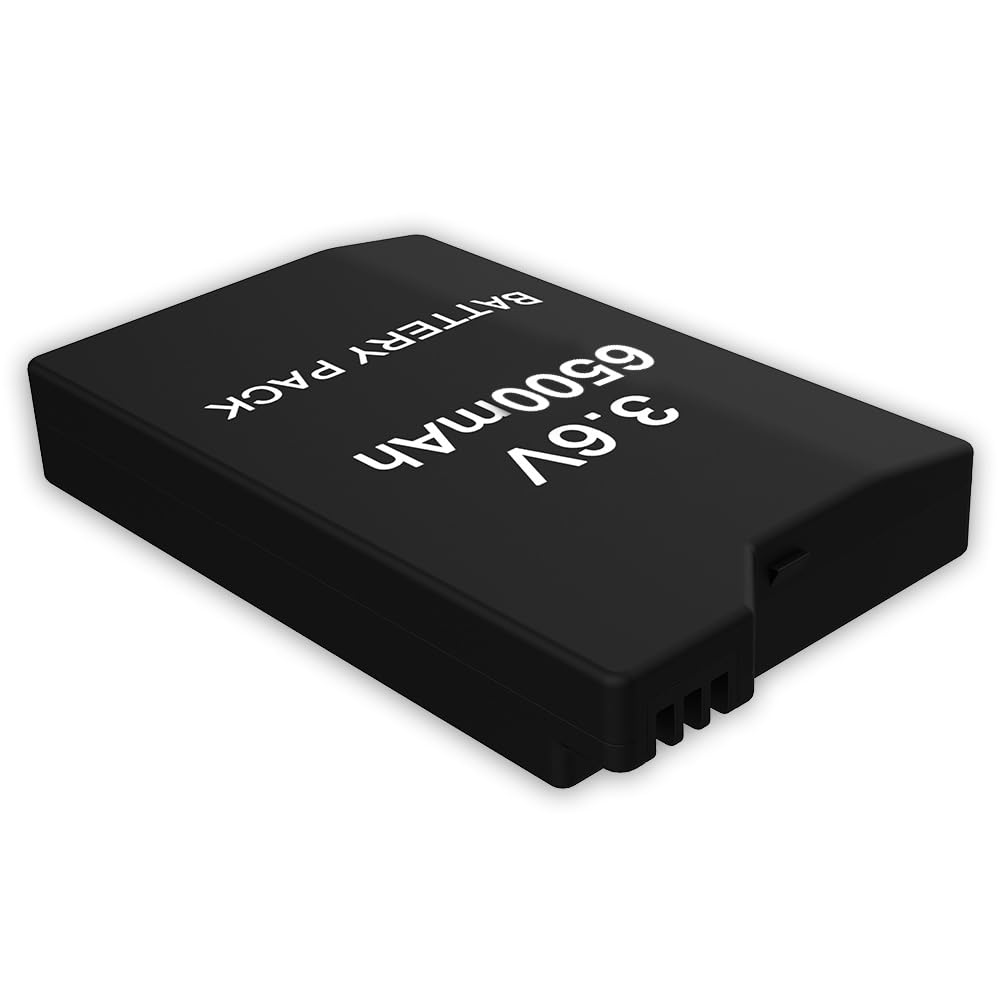 6500mAh Ad Alta Capacità 3.6V Litio ION Batteria Ricaricabile di Ricambio per Sony PSP 2000/PSP-3000 Console (Non per PSP-1000)