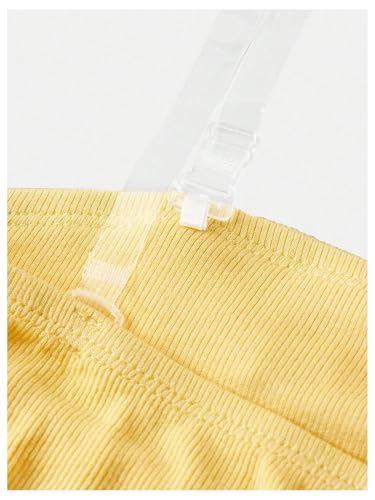 Verdusa Girl's Ruched Strapless Tube Top Backless Ribbed Fitted Going Out Tops3