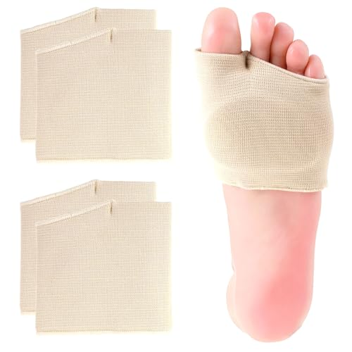 Tpubmity Almohadillas Para Pies,Almohadilla Metatarsal de Tela Suave,Almohadillas Metatarsianas,Plantillas para Pies, Ampollas y Callosidades,Almohadilla Metatarsal de Proteccin Dedos Pie,M (35-39)