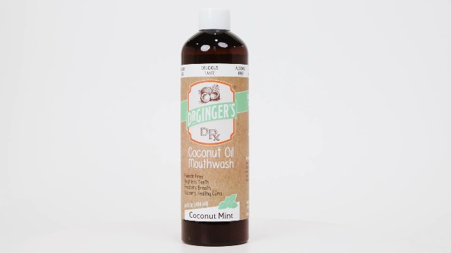 Amazon.com : Dr. Ginger's Coconut Oil Pulling Mouthwash, Alcohol