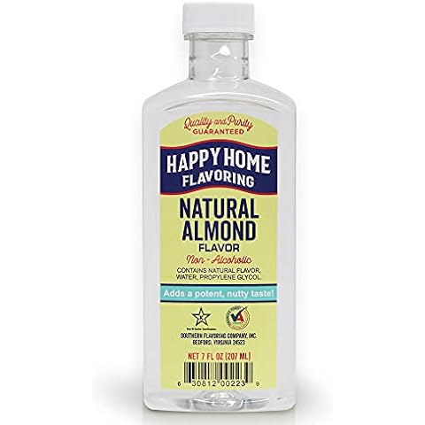 Happy Home Natural Almond Flavoring, 7 oz. Cover