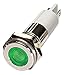 Flat Indicator Light,Green,110VAC