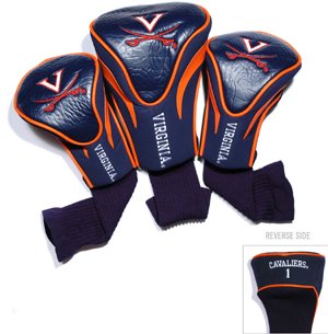 Virginia Cavaliers 3 PacK Contour Head Covers
