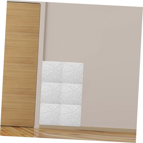 VANZACK 6pcs Paneles Aislantes Acústicos Auto-Adhesivos para Reducción de Ruido, Espuma para Tratamiento de Pared, Ignífugo, para Hogar, Oficina y Sala de Juegos miniatura 6