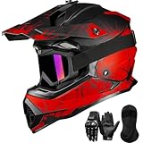 ILM Adult Dirt Bike Helmets Men Women Motocross...