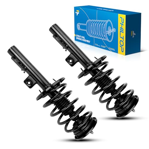 Image of PHILTOP Front Complete Struts Assembly with Coil Spring For 2008-2009 Ford Taurus 2008-2009 Mercury Sable 172530 /172531-Quick Loaded Suspension