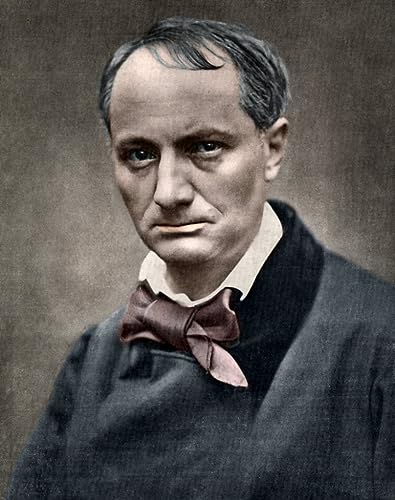 Affiche Charles Baudelaire vintage élevez le style de votre coin lecture