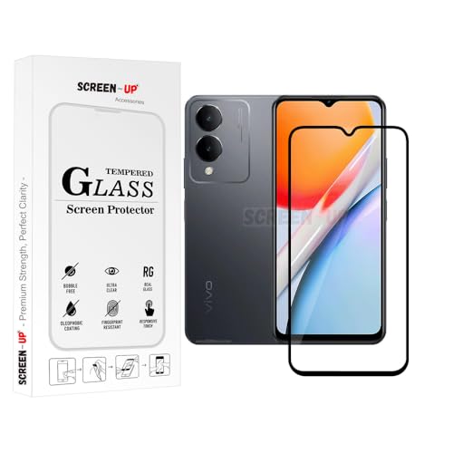 Image of ScreenUp Tempered Glass For Vivo G2 - Ultra Clear, 9H Scratch Resistant, Full Coverage, Easy Install Screen Protector