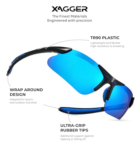 Image of Kids Youth Polarized Sports Sunglasses for Boys Girls Baseball Softball Glasses TR90 Frame