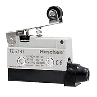 Heschen – Horizontaler Limit-Schalter, kurzer Rollenhebelbetätiger-Aktor, AC 380 V 10 A, Einpolig, TZ-7141