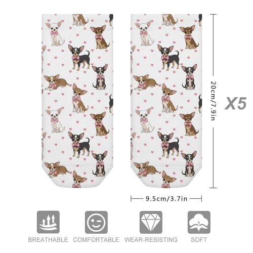 Breathable Low Cut Socks Unisex 5 Pairs Quick Dry Athletic Casual Outdoor2