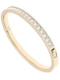 Ted Baker Clemara Hinge Crystal Bangle - Rose Gold, Silver or Gold Tone Plated with Crystal |...