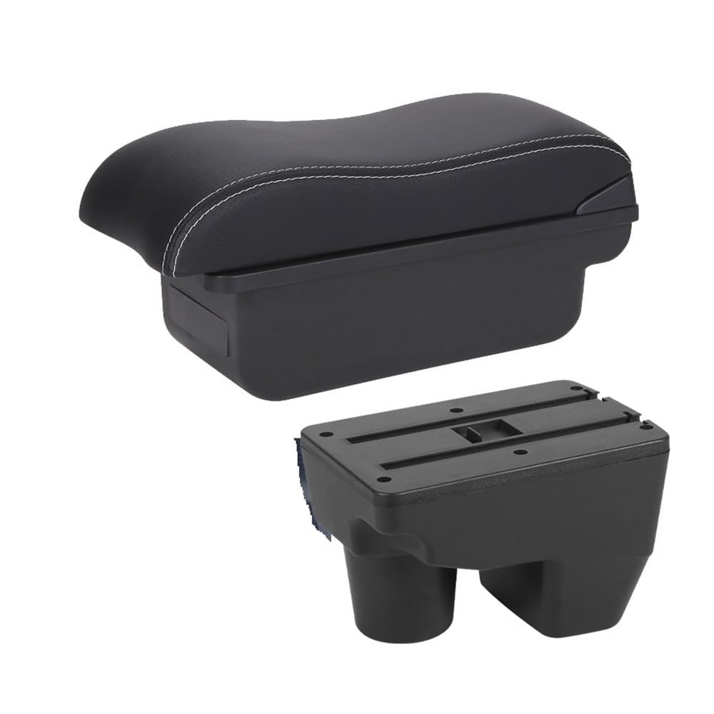 Yulegudi C3 Black White Nousb Car Armrests For Toyota For Yaris Elegant 2021-2024