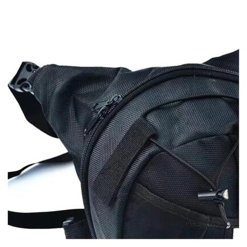 Sac jambe imperméable moto nylon haute résistance avec sangles ajustables