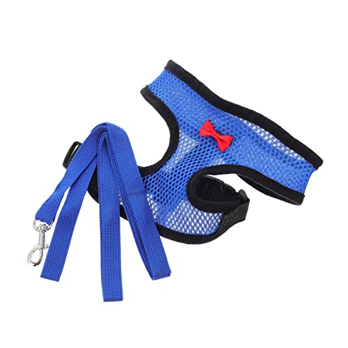 COLLBATH Chicken Mesh Harness with Leash Breathable and Comfortable Walking Belt for Ducks Geese and Chicks for Outdoor Activities and Training