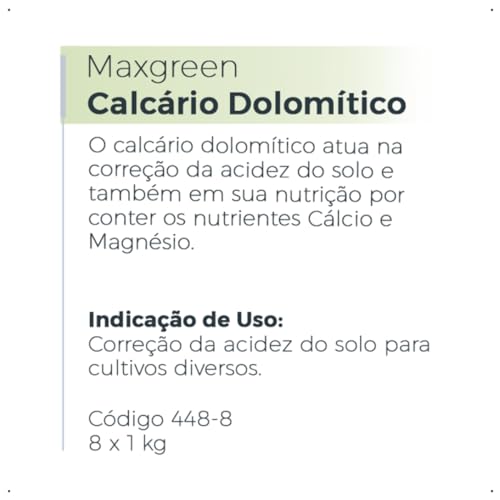 Maxgreen Calcário 1KG - POUCH