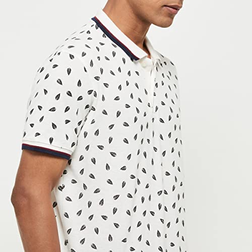 Image of Max Men Printed Polo Regular Fit Tshirt