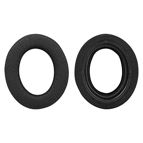 Geekria Comfort Mesh Fabric Replacement Ear Pads for Corsair HS70 PRO/ HS60 PRO/ HS50 PRO Headphones Ear Cushions, Repair Parts (Black) - Image 3